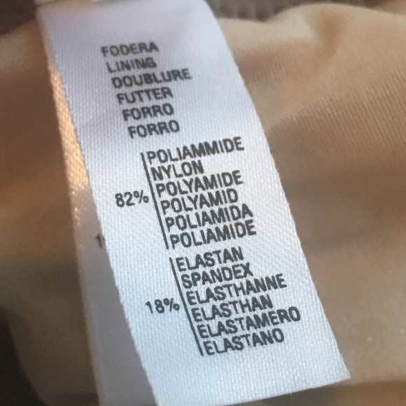 La Perla Mosaico Sequins Light Brown Triangle Bikini Top & Bottom Sz 4 US $545 - Picture 13 of 16